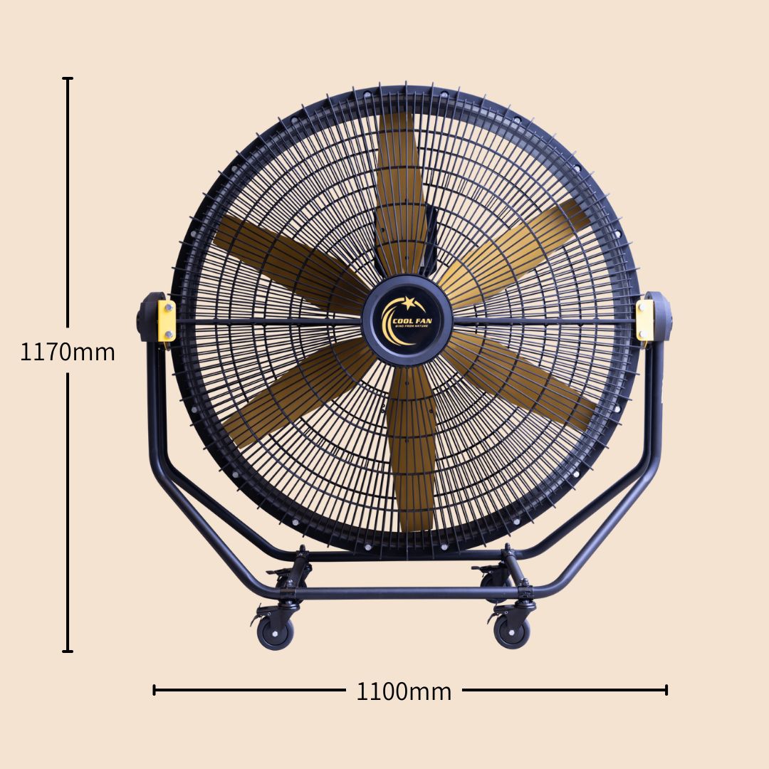 移動式の業務用扇風機『COOL FAN JET mini』