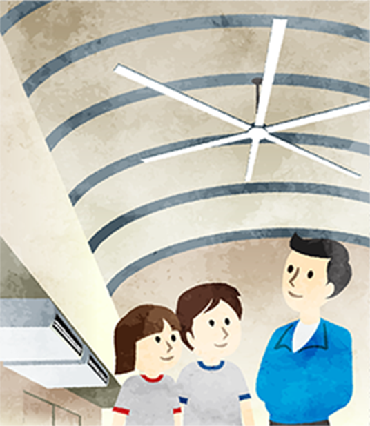 エアコンの効率対策